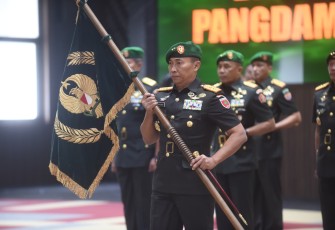 Mayjen TNI Windiyatno Resmi Menjabat Sebagai Pangdam XIV/Hsn