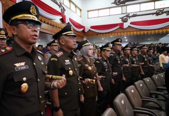 Para Jaksa saat hadiri Rapat Paripurna DPRD Provinsi Jambi
