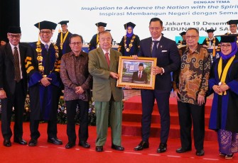 AHY saat Hadir di Acara Wisuda Institut STIAMI untuk Beri Inspirasi
