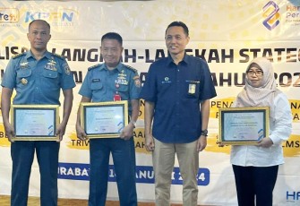 AAL Raih Peringkat Pertama sebagai Satuan Kerja Terbaik dalam Penghargaan IKPA TW IV Tahun 2023