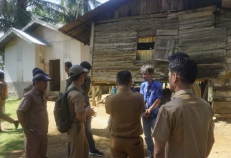 Pemkab Pasbar Survei 2 Keluarga Penerima Manfaat CSR PT Wilmar Di Tanjung Pangka Dan Pantai Indah Sasak