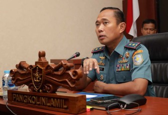 Panglima Kolinlamil Laksda TNI Hudiarto Krisno Utomo, PSC(j)., M.A., M.M.S., CHRMP