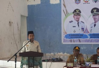 Wabup Risnawanto Tegaskan Musrenbang Mengacu Anggaran, Usulan Juga Harus Mengacu Pada Prioritas 