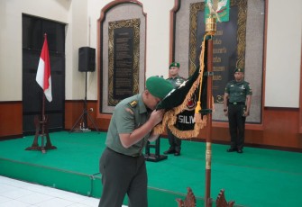 Acara Tradisi Penerimaan Warga Baru Korem 064/MY