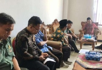 Rapat Persiapan Pelaksanaan Upacara Hari Lahir Pancasila