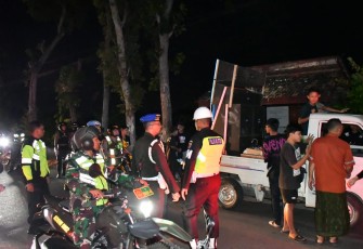  TNI-Polri di Ponorogo Gelar Patroli Gabungan