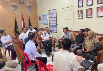 Lembaga Pemasyarakatan Kelas IIB Idi melakukan koordinasi dengan KPU dan Bawaslu Aceh Timur terkait Rekrutmen Panwas TPS dan Pengawasan Tahapan Distribusi Logistik serta Pengawasan Pungut Hitung Suara Pada Rabu, (10/01/2024)