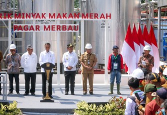 Pabrik Minyak Makan Merah yang Dikelola Koperasi di Sumut Diresmikan Presiden