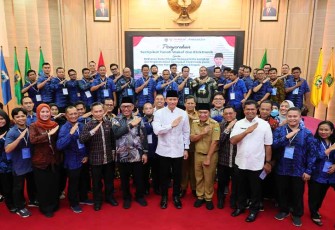 Foto Bersama, Selasa (26/03/2024) di Pendopo Gubernur Banten.
