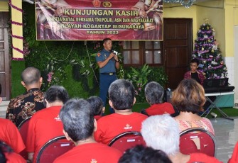 Dankodikmar Pimpin Perayaan Natal dan Baksos TNI-Polri Wilayah Surabaya 