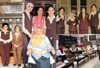 KB WCP Bersama Kemen PPPA saat Kunjungi 6 Tokoh Pejuang Perempuan