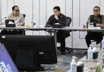 Rapat Bersama Kementerian Kominfo dengan Kementerian BUMN 