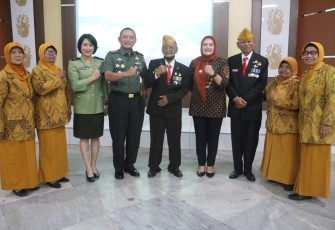 Peringati HUT LVRI ke 67 di Kodim Madiun, Selasa (16/1)