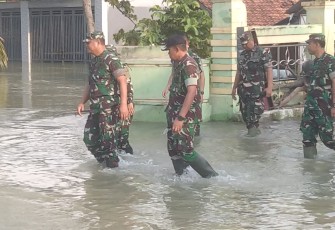 Pangdam IV/Diponegoro Tinjau Banjir di Demak