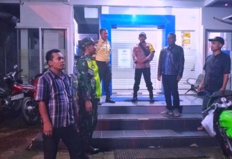 Patroli gabungan wilayah desa binaan
