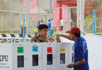 Pesta demokrasi di Lapas Cilegon, Rabu (14/2)