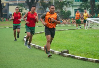 Prajurit Yonarmed 11 Kostrad Pembinaan Garjas A, Kamis (15/2)