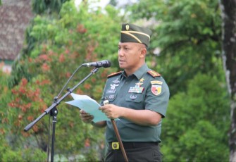 Dandim 0806/Trenggalek Letkol Czi Yudo Aji Susanto 