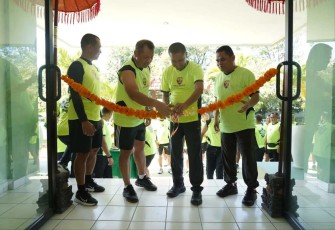 Peresmian Gedung Satuan Topografi Kodam IX/Udayana