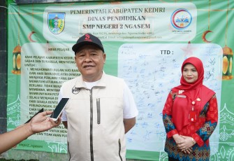 Kepala Dinas Pendidikan Kabupaten Kediri Mochamad Muhsin