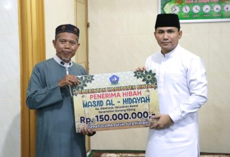 Pesan Wabup Bintan Saat Safari Ramadan ke Gunung Kijang 