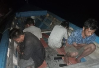 Pelaku Pencurian ikan di perairan Tanjung Balai Karimun 