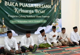 Dandim 0802/Ponorogo Buka Puasa Bersama PCNU Ponorogo