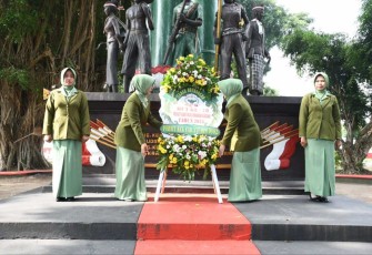 Ziarah Rombongan Peringati HUT ke 78 Persit Tahun 2024