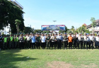 Apel Gelar Pasukan Operasi Kepolisian Terpusat Ketupat Semeru 2024