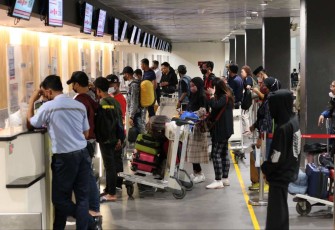 Ilustrasi suasana di bandara InJourney Airports 