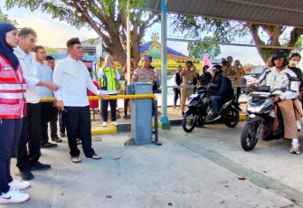 Gubernur Kepri Tinjau Pelabuhan ASDP Tanjung Uban Bintan 