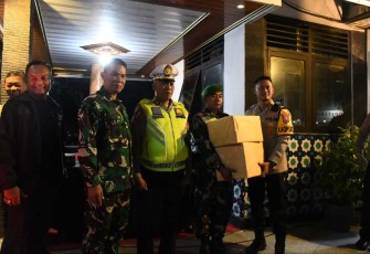 Sinergitas pengamanan arus mudik lebaran di Kabupaten Ponorogo 