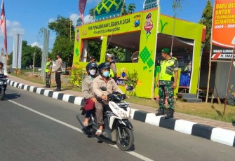 Pengamanan arus mudik lebaran 