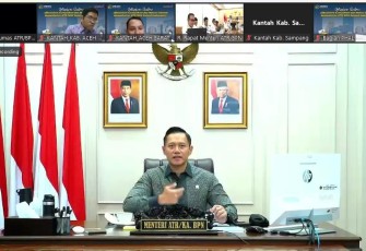 Menteri ATR/BPN Agus Harimurti Yudhoyono 