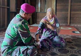Pelayanan kesehatan gratis Satgasmar Pam Ambalat XXIX