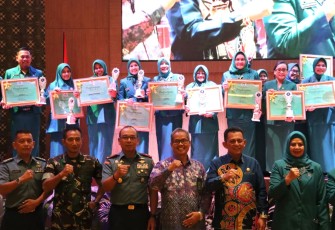 TP PKK Bintan Sabet Piala di Semua Kategori Lomba Jambore PKK Kepri 2024