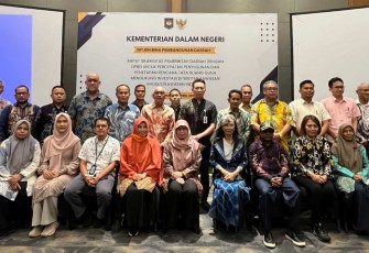 Kemendagri dalam acara rapat Pemda DPRD Provinsi NTB