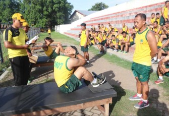 Tes Garjas prajurit Kodim 0807/Tulungagung 