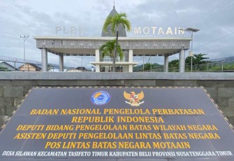 PLBN Motaain Kabupaten Belu, NTT