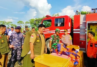 Bupati Bintan Roby Kurniawan Apel Kesiapsiagaan Dalam Penangulangan Bencana Alam di Wilayah Kabupaten Bintan 