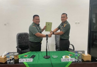Dandim 0807/Tulungagung Letkol Czi Nooris Agus Rinanto 
