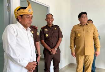 Bupati Bintan Sambutan Kujungan Wakil Jaksa Agung RI Resmikan Musala dan Klinik Kejari Bintan 