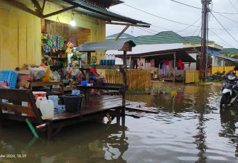 Kondisi banjir di Kabupaten Pulau Taliabu