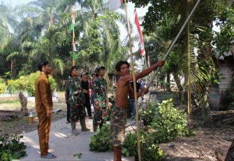 Bersihkan lingkungan jelang kunjungan Tim wasev