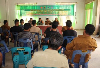 Penyuluhan perikanan dan peternakan di desa Selat Beting 