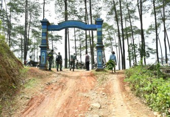 Peninjauan lokasi TMMD Kodim Ponorogo 