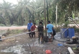 Sumur Bor Dusun 8 Tanjung Marulak