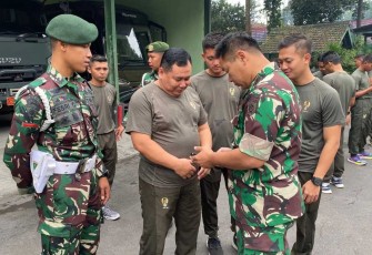 Sidak HP prajurit Menarmed 2 Kostrad, Jum'at (7/6)