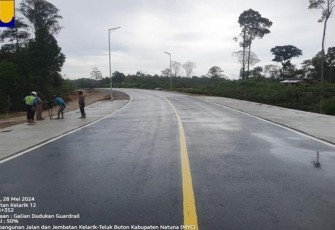 Jalan Teluk Buton-Klarik Natuna