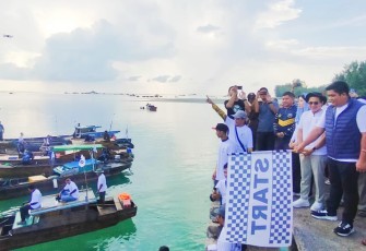 Bupati Roby Buka Bintan Fishing Festival